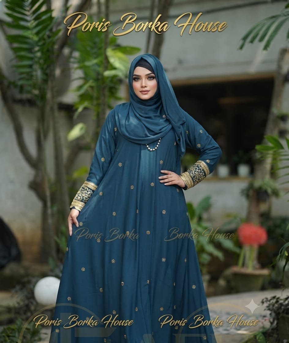 Simple Luxury Abaya 3 - Image 4